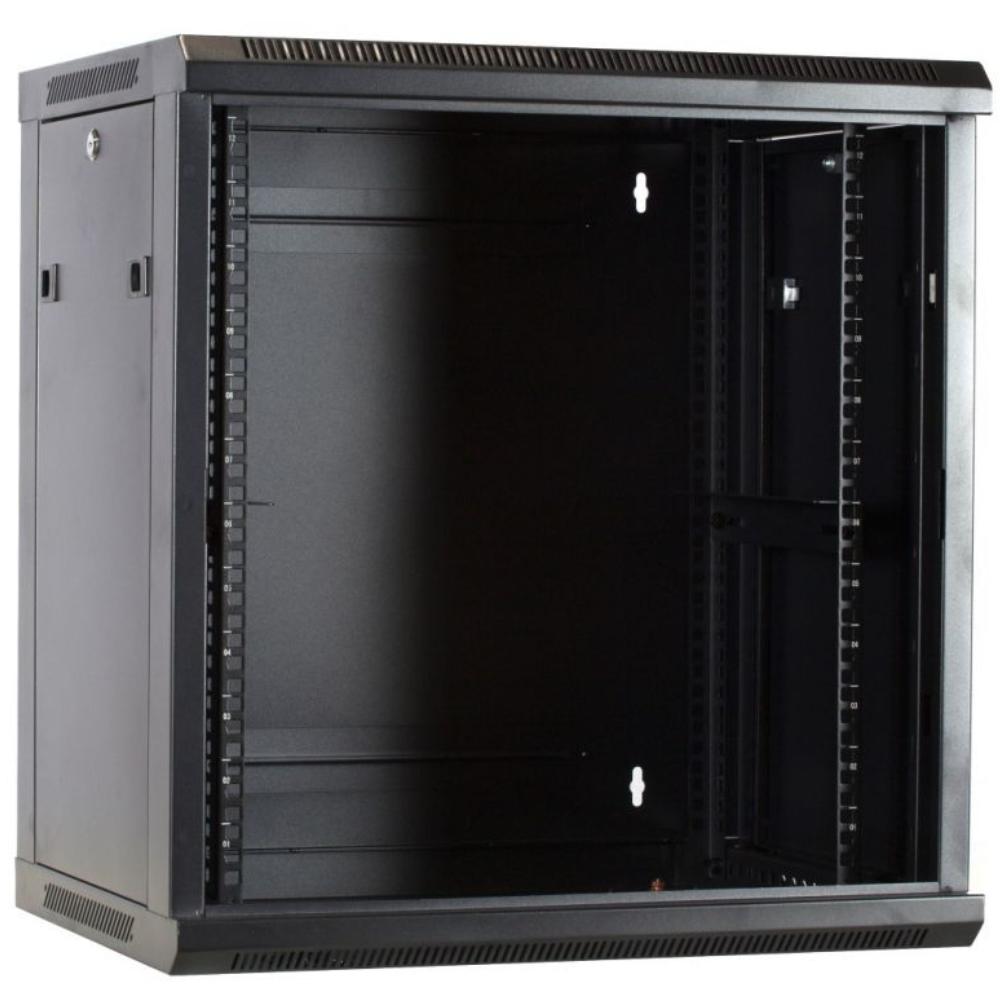 12U Serverkabinet 19 Tommer 600x450x635mm (BxDxH) Patchkabinet Vægkonsoll Datakabinet