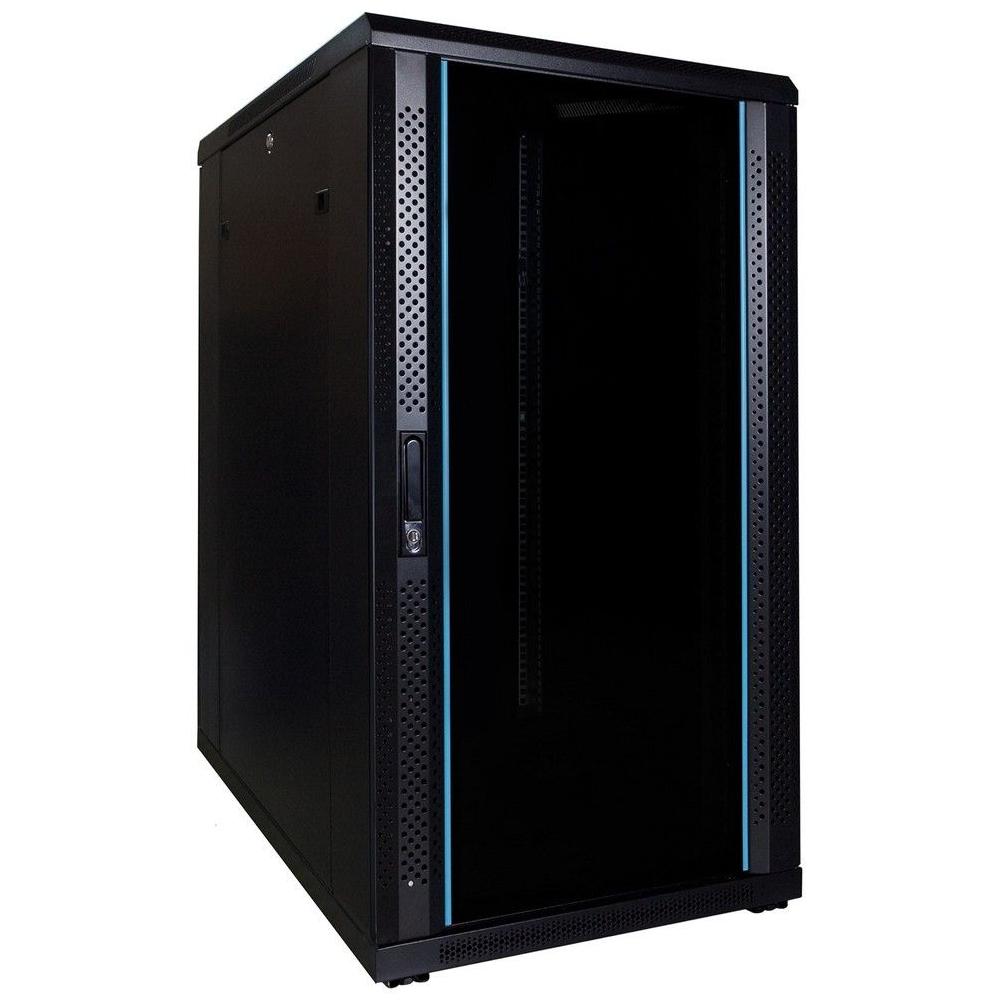 22U Serverkabinet 19 Inch 600x800x1200mm (BxDxH) Patchkabinet Rackkabinet Datakabinet