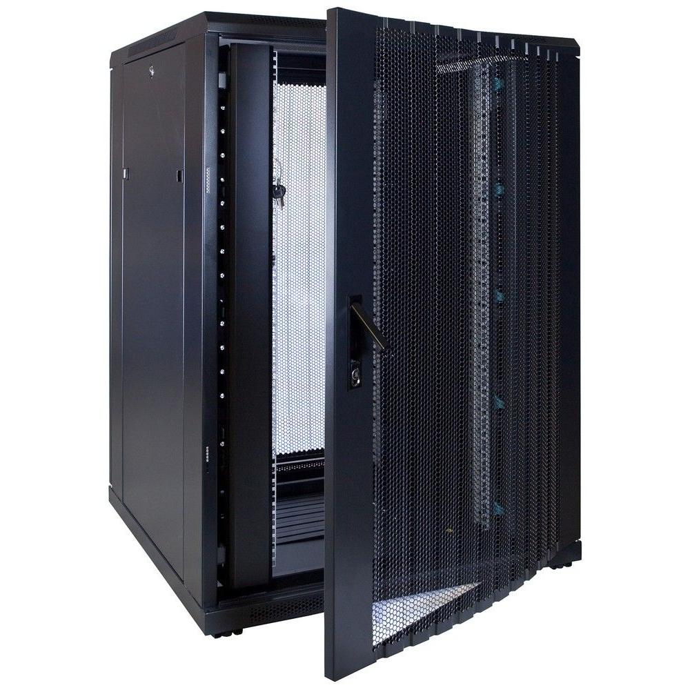 22U Serverkabinet 19 Inch 800x800x1200mm (BxDxH) Patchkabinet Rackkabinet Datakabinet