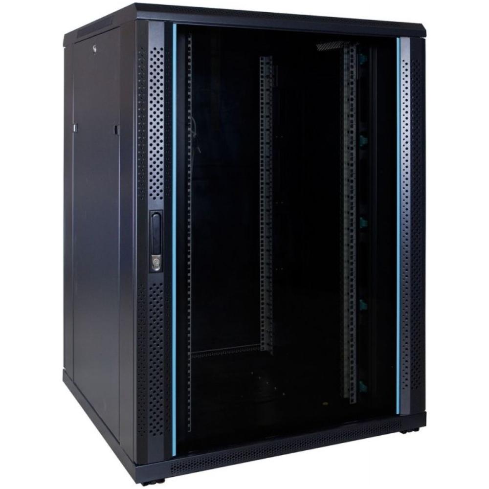 22U Serverkabinet 19 Inch 800x800x1200mm (BxDxH) Patchkabinet Rackkabinet Datakabinet