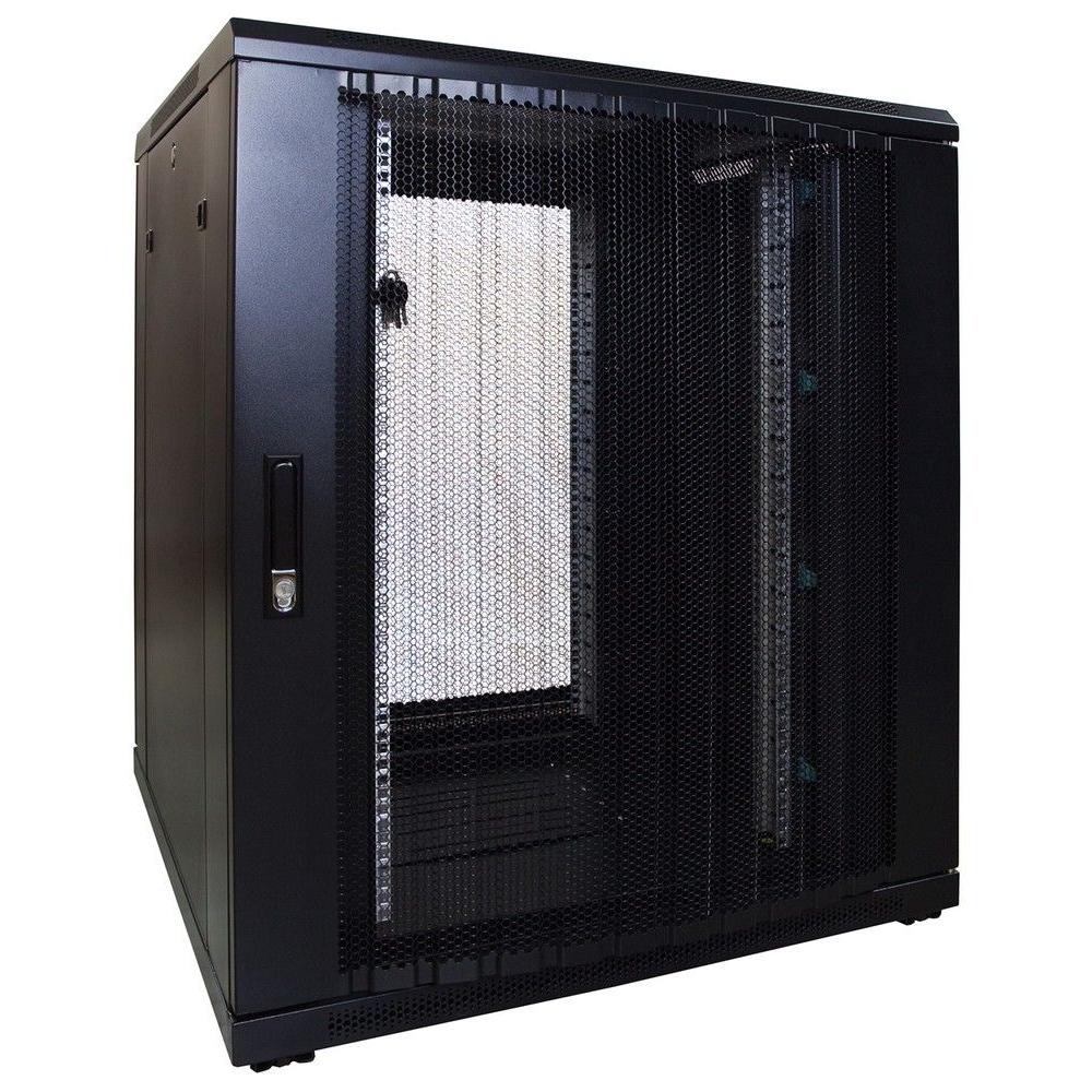 18U Serverkabinet 19 Inch 800x800x1000mm (BxDxH) Patchkabinet Rackkabinet Datakabinet