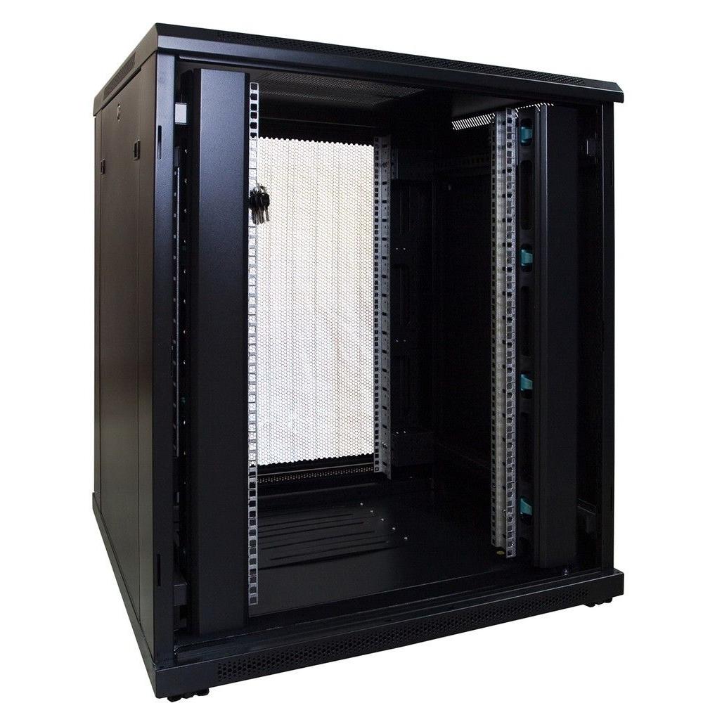 18U Serverkabinet 19 Inch 800x800x1000mm (BxDxH) Patchkabinet Rackkabinet Datakabinet