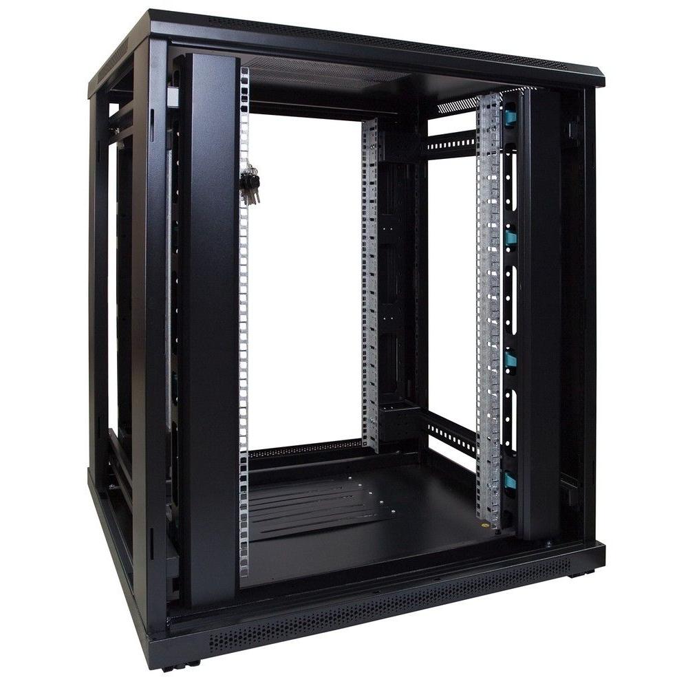 18U Serverkabinet 19 Inch 800x800x1000mm (BxDxH) Patchkabinet Rackkabinet Datakabinet