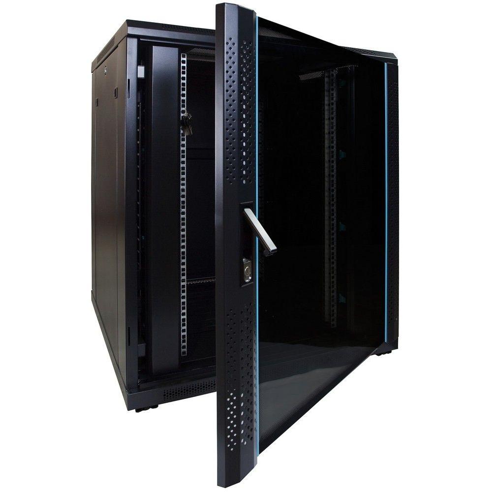18U Serverkabinet 19 Inch 800x800x1000mm (BxDxH) Patchkabinet Rackkabinet Datakabinet