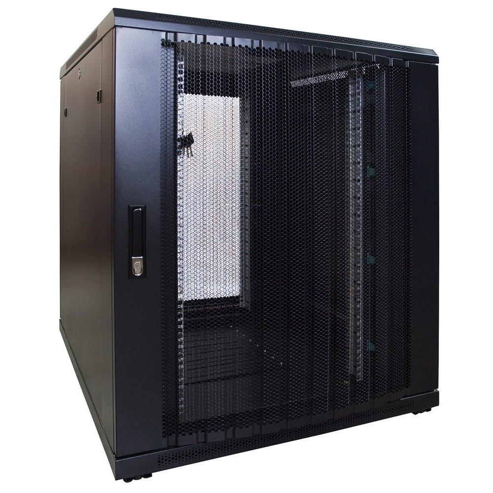 18U Serverkabinet 19 Inch 800x1000x1000mm (BxDxH) Patchkabinet Rackkabinet Datakabinet