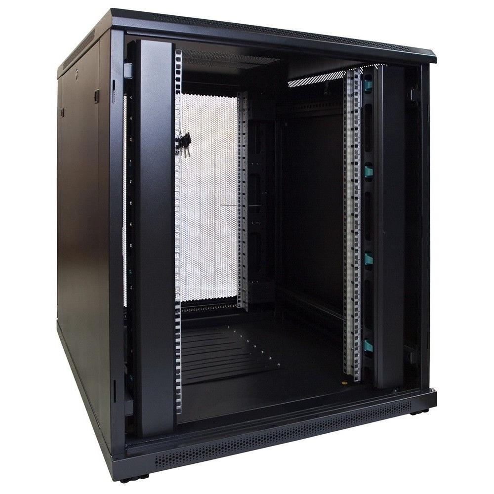 18U Serverkabinet 19 Inch 800x1000x1000mm (BxDxH) Patchkabinet Rackkabinet Datakabinet