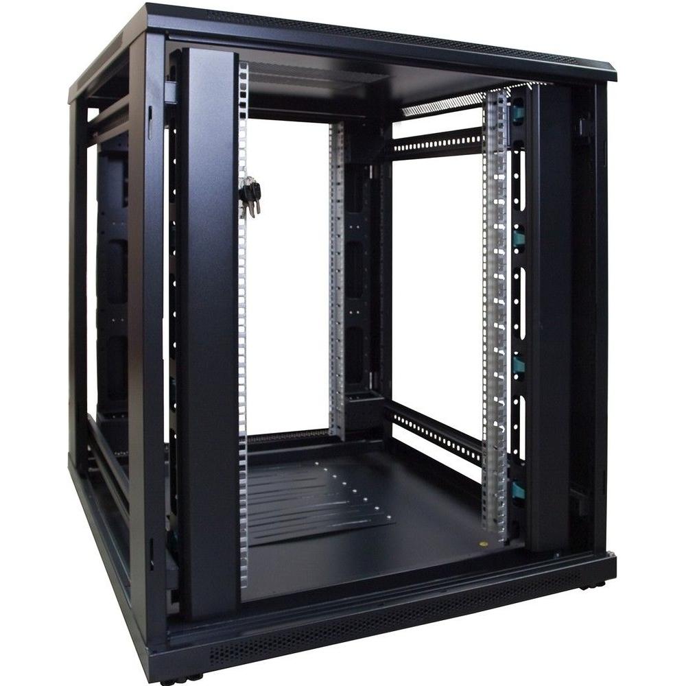 18U Serverkabinet 19 Inch 800x1000x1000mm (BxDxH) Patchkabinet Rackkabinet Datakabinet