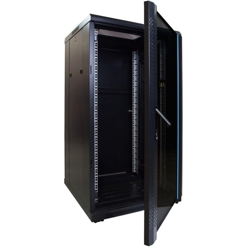 22U Serverkabinet 19 Inch 600x600x1200mm (BxDxH) Patchkabinet Rackkabinet Datakabinet