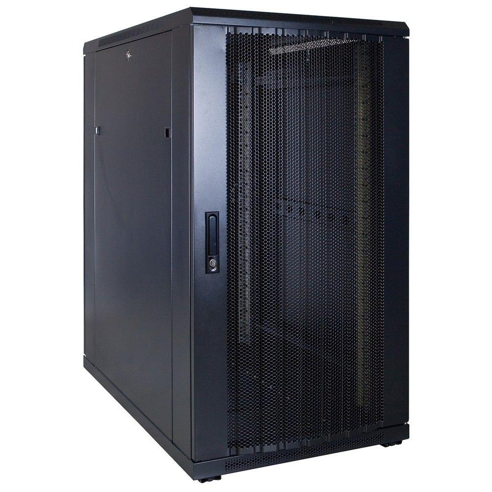 22U Serverkabinet 19 Inch 600x1000x1200mm (BxDxH) Patchkabinet Rackkabinet Datakabinet