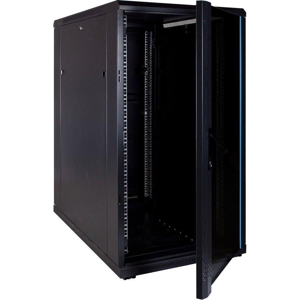 22U Serverkabinet 19 Inch 600x1000x1200mm (BxDxH) Patchkabinet Rackkabinet Datakabinet
