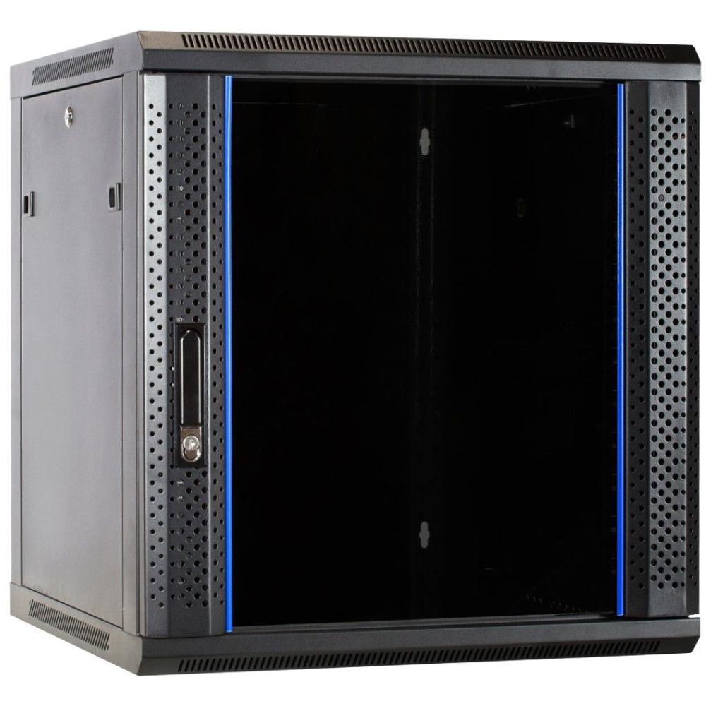 12U Serverkabinet 19 tommer 600x600x635mm (BxDxH) Patchkabinet Vægkonsoll Datakabinet