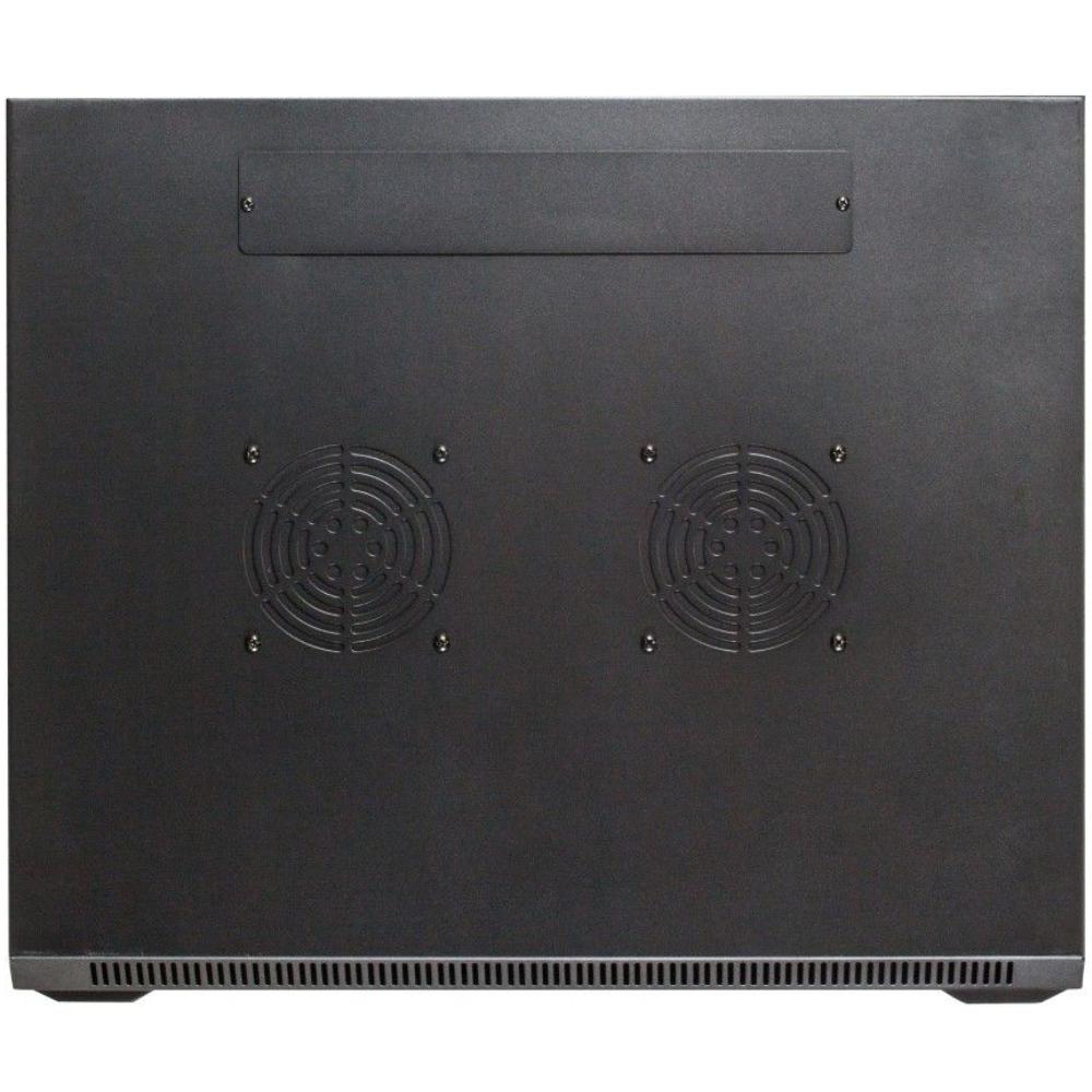 12U Serverkabinet 19 tommer 600x600x635mm (BxDxH) Patchkabinet Vægkonsoll Datakabinet