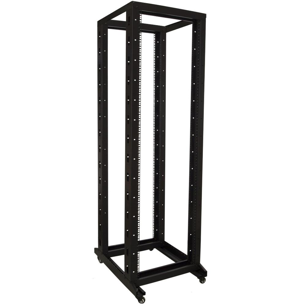 42U Relæskabinet på hjul 600x800x2000mm (BxDxH) 19 tommer Patchkabinet Serverkabinet Datakabinet