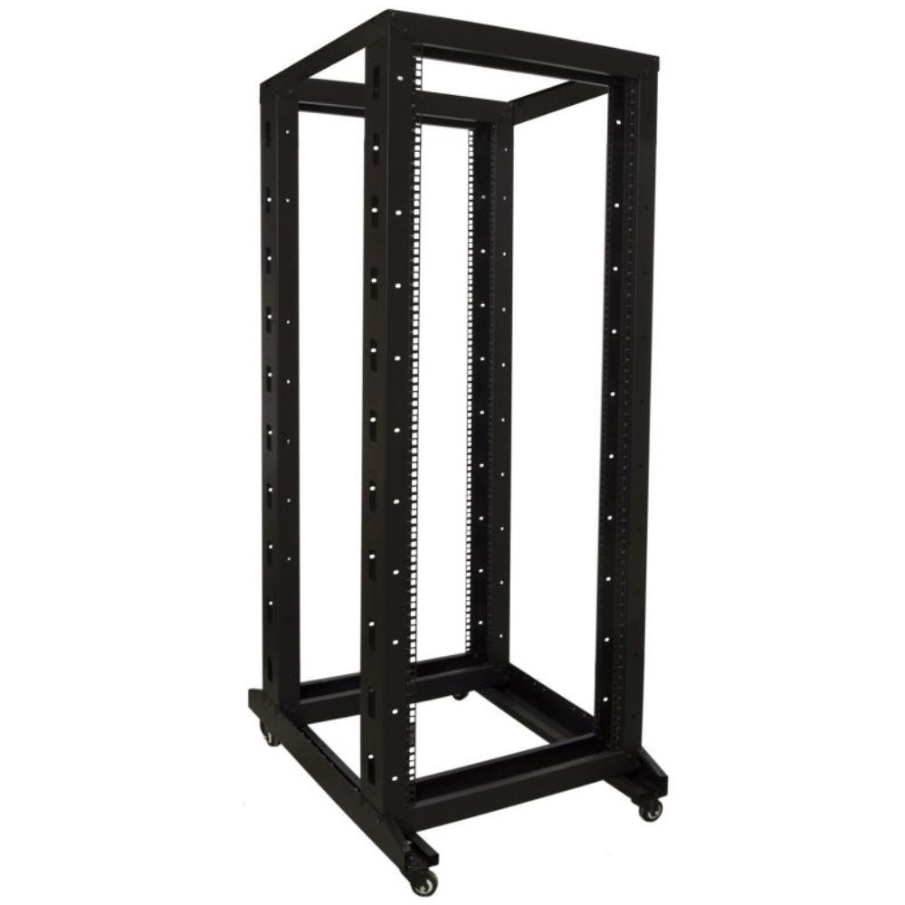 32U Relay rack på hjul 600x800x1600mm (BxDxH) 19 tommer Patchkabinet Serverkabinet Datakabinet