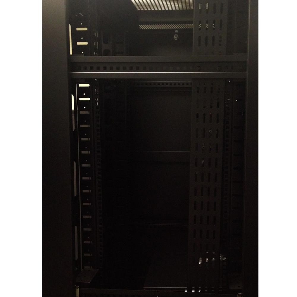 27U vertikal kabelbak 1200 x 100 mm (LxB) Patchskabinet Rackskabinet Dataskab
