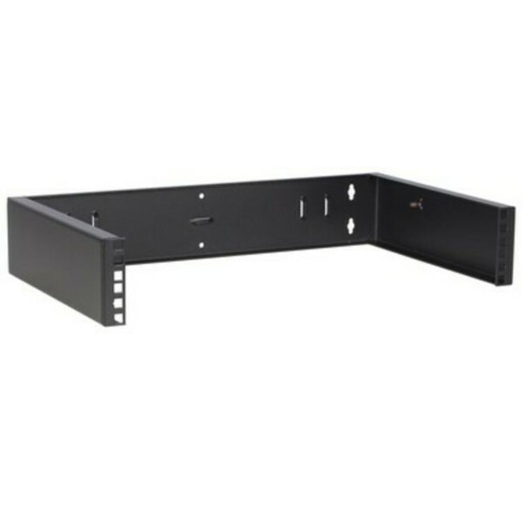 2U vægmonteringsbeslag 520x180x90 mm (DxBxH) Patchskab Vægskab Dataskab