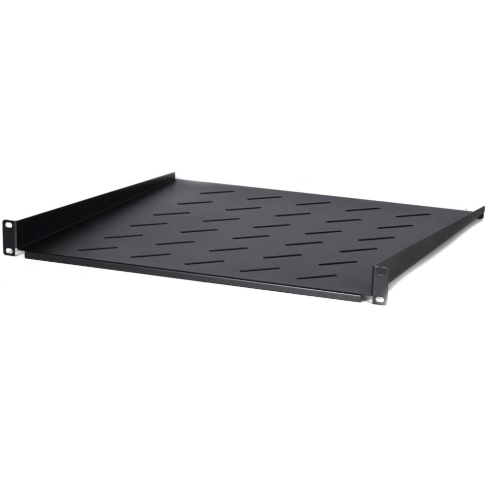 1U Hyldeskuffe 485x450x44mm (BxDxH) 19 tommer Patchskab Rackskab Dataskab