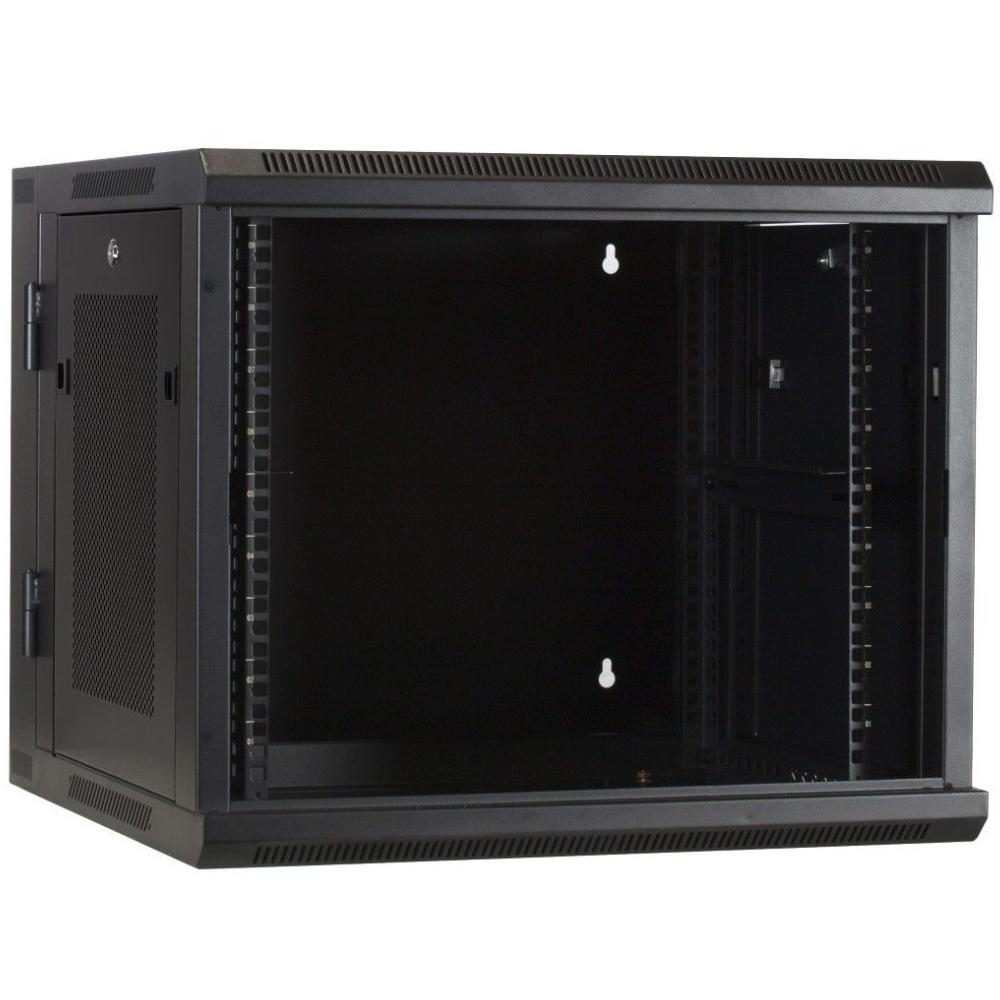 9U Serverkabinet 19 tommer 600x600x500mm (BxDxH) Patchkabinet Vægkonsoll Datakabinet