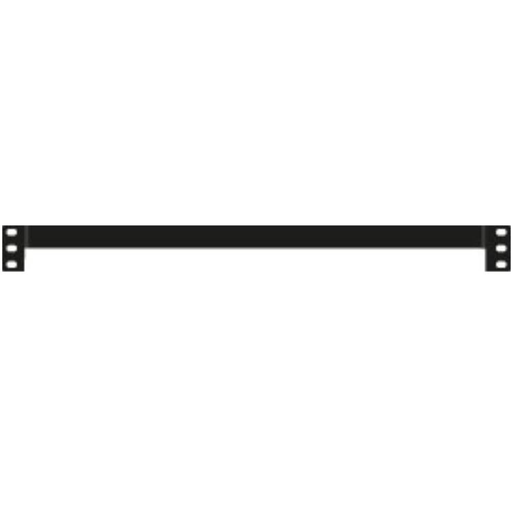 1U Udskærbart hyld 482 x 950 x 44 mm (BxDxH) 19 Inch Patchskab Rackskab Dataskab