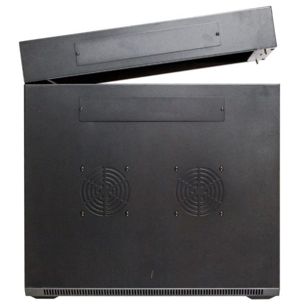 22U Serverkabinet 19 Tommer 600x600x1200mm (BxDxH) Patchkabinet Vægkonsol Datakabinet