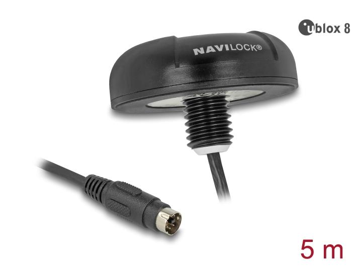 Navilock NL-803P EVA-M8Q MD6 Seriell PPS Multi GNSS Modtager u-blox 8 5