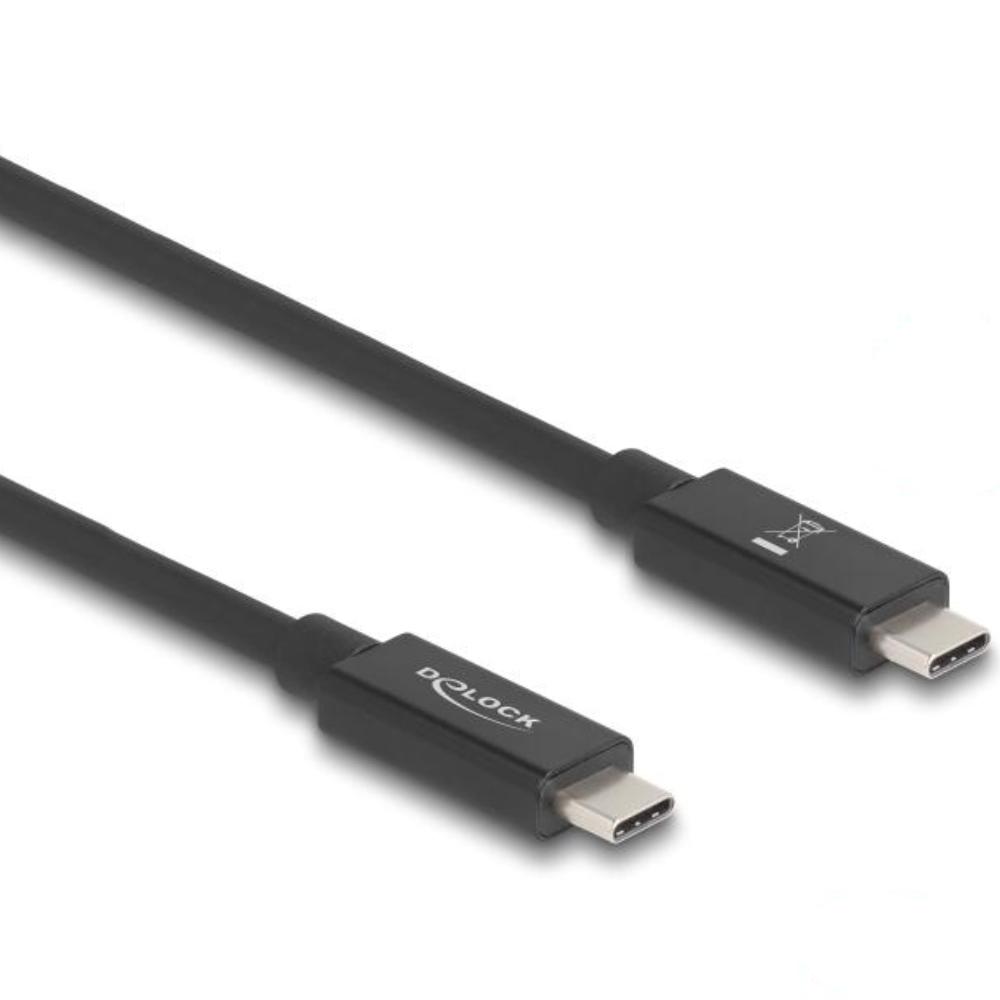 Delock USB 80 Gbps Kabel USB Type-C™ Stik til Stik 16K 60 Hz PD 3.1