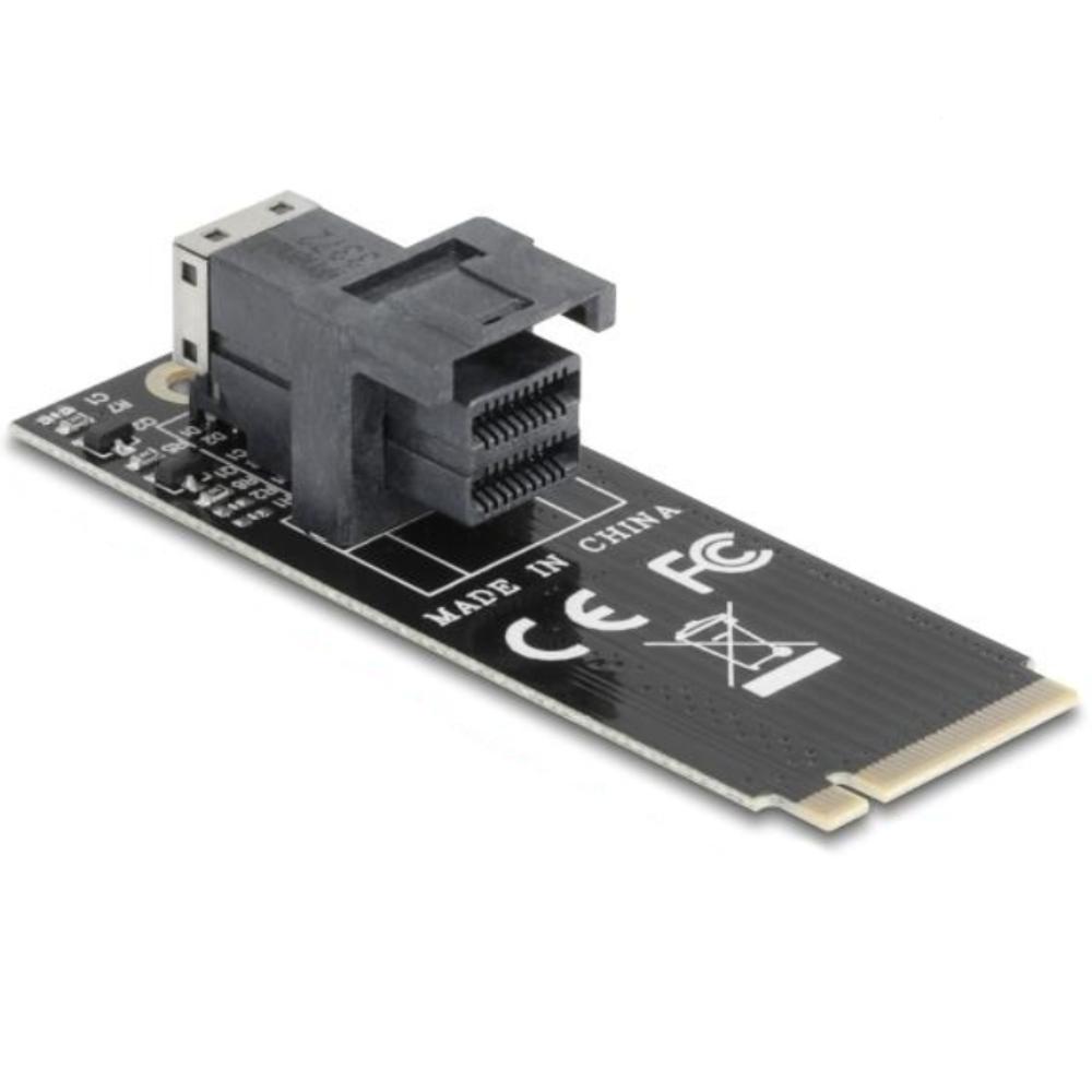 Delock Adapter M.2 Key M til SFF-8643 NVMe 2260