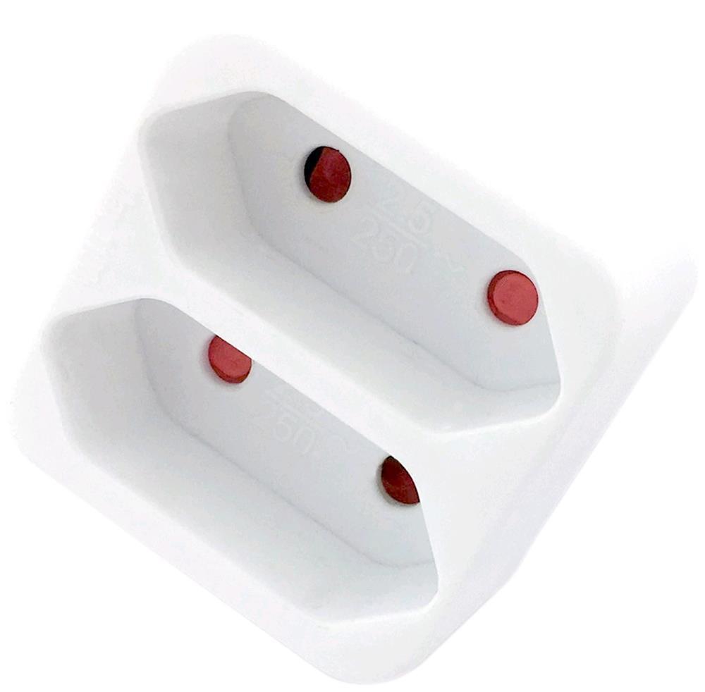 Entac Power Adapter 2 Stikdåse (2 Euro) - Entac