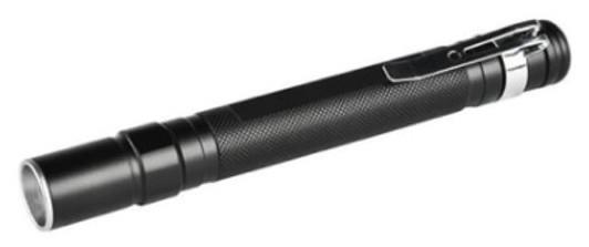 Entac Flashlight Zoom ALU Clip 3W - Entac