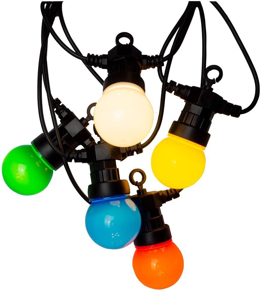 Avide Outdoor String 5m linkbar (Rød/Grøn/Blå/Gul/Hvid) - Avide