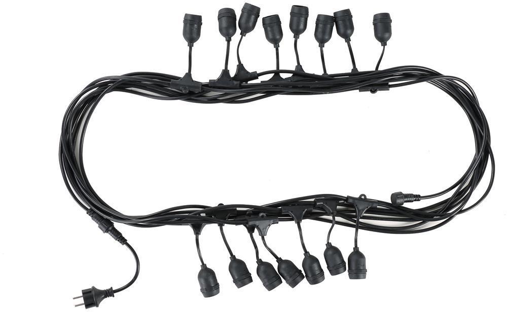Avide Outdoor E27 String 15m 15 fatninger - Avide