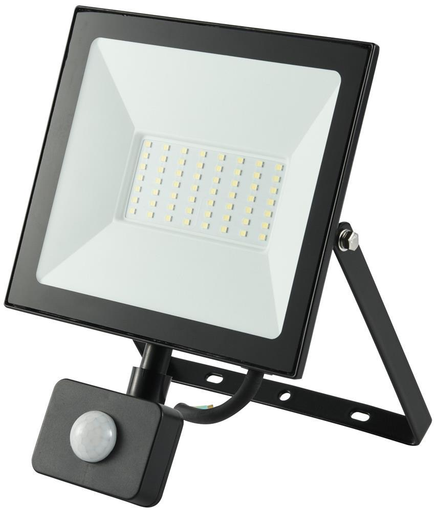 Avide Value LED Flitslys Slim SMD 50W NW 4000K PIR - Avide