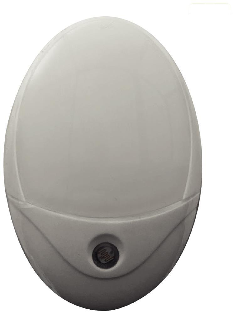 Entac Night Light 0.5W Oval WW Hvid - Entac