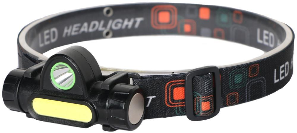 Entac Headlight 3W med indbygget 18650 - Entac