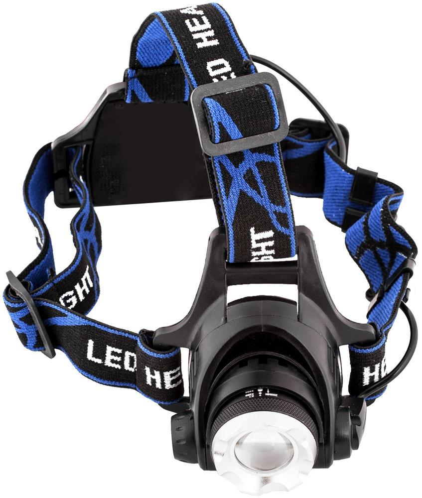 Entac Headlight Zoom 10W Alu 18650 inkl. - Entac