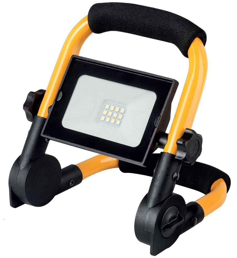 Avide LED Flutlicht Slim SMD 10W med stativ 1,5m NW 4000K - Avide