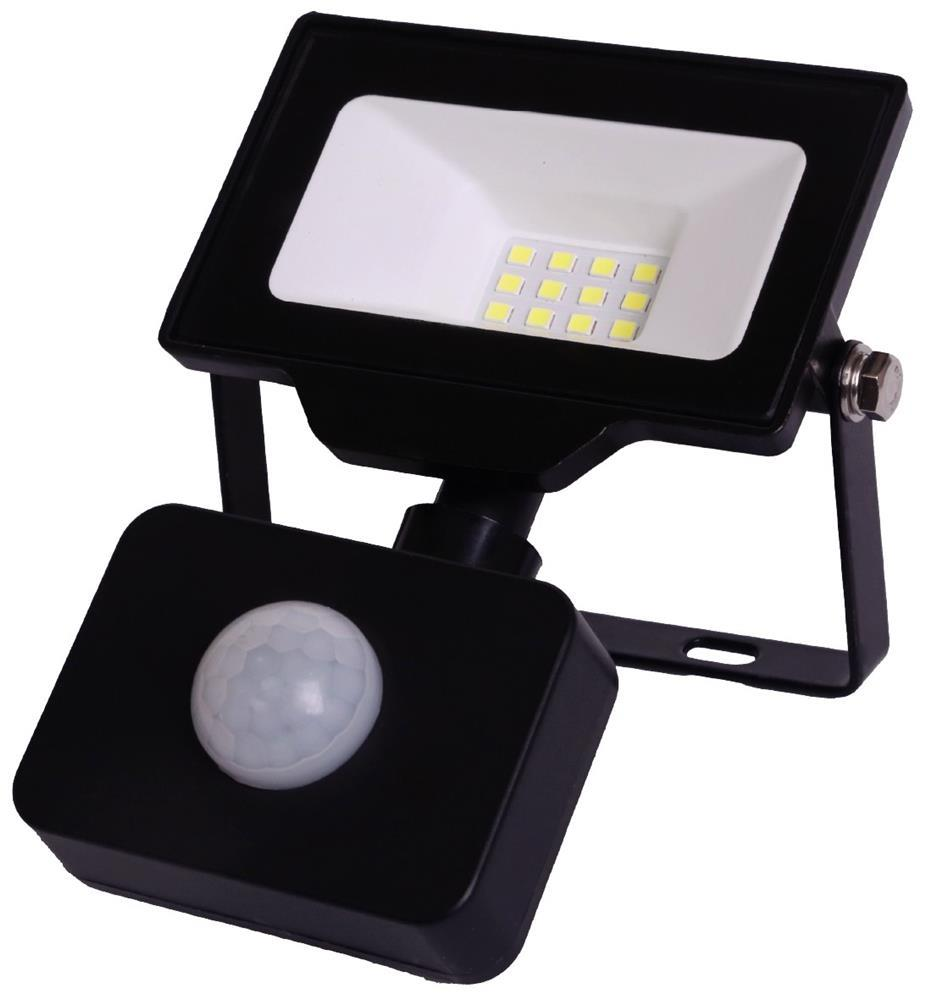 Avide LED Fludlys Slim SMD 10W CW 6400K PIR - Avide