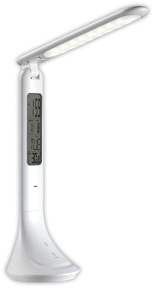 Avide LED skrivebordslampe Kalender Hvid 5W - Avide