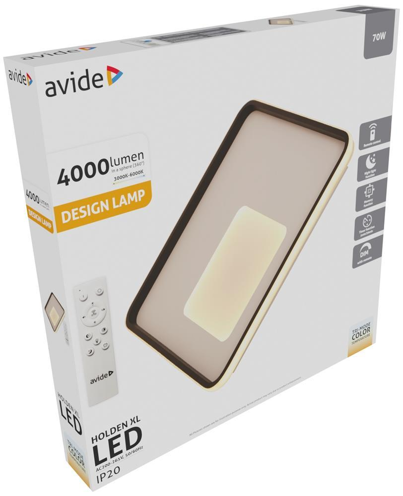 Avide Design Oyster Holden XL med RF-fjernbetjening - Avide