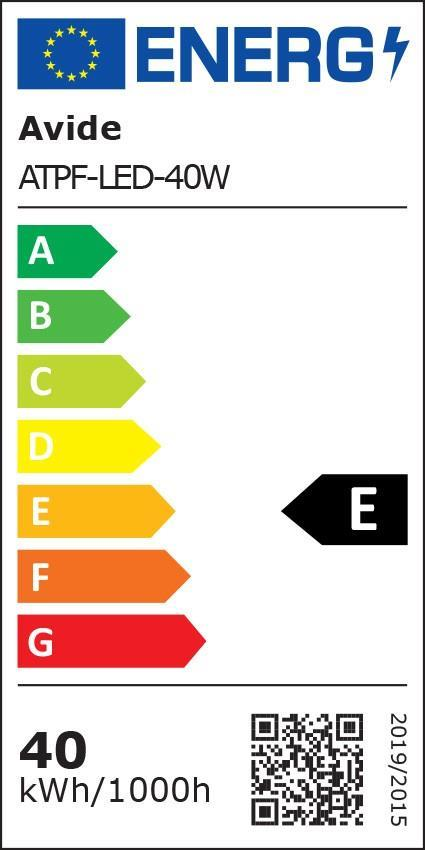 Avide LED Integrated Tri-proof fixture 40W 4000K 1.2m - Avide