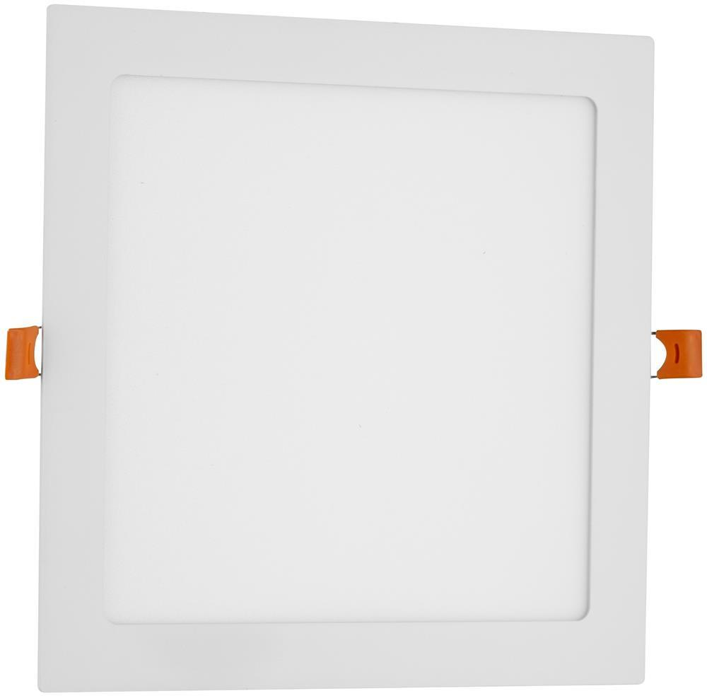 Avide LED Loftlampe Indbygningsspot Kvadrat ALU 18W WW 3000K - Avide