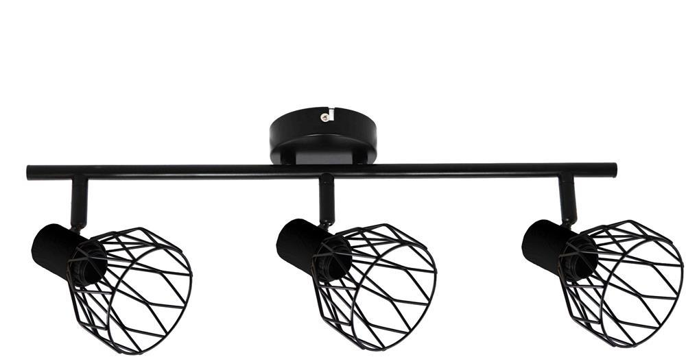 Avide Loftlampe Ivy 3xE14 Fatninger Sort - Avide