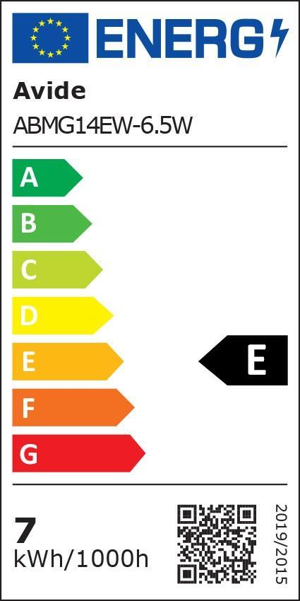 Avide LED Globe Mini G45 6.5W E14 EW 2700K - Avide