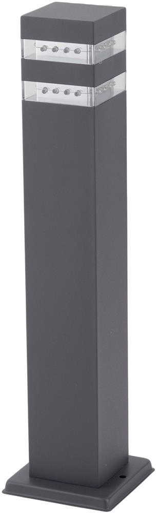 Avide Outdoor Post Lamp Jolla LED 2W WW 500mm IP44 Antracit - Avide