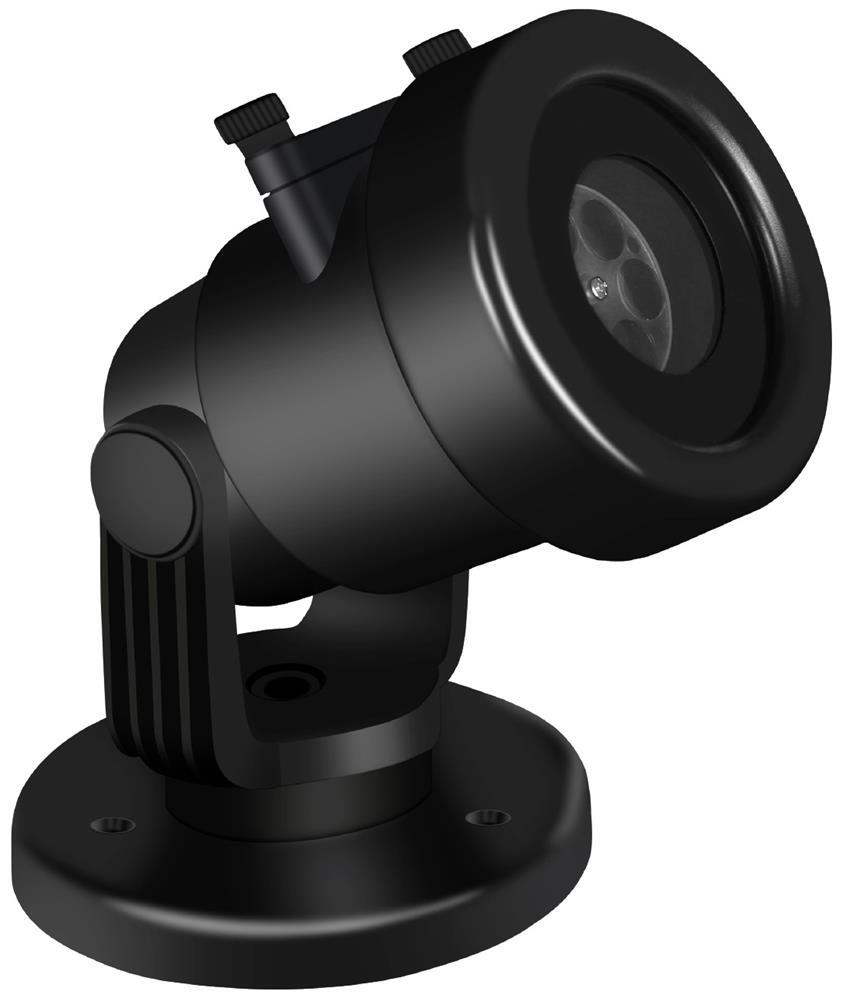 Entac LED Projektorlampe 6*1W + 6 stk. kort 5-10m - Entac