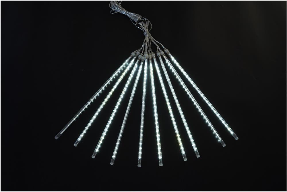 Entac Christmas IP44 240 LED Plastic Meteor Shower lys 30cm CW 3m - Entac