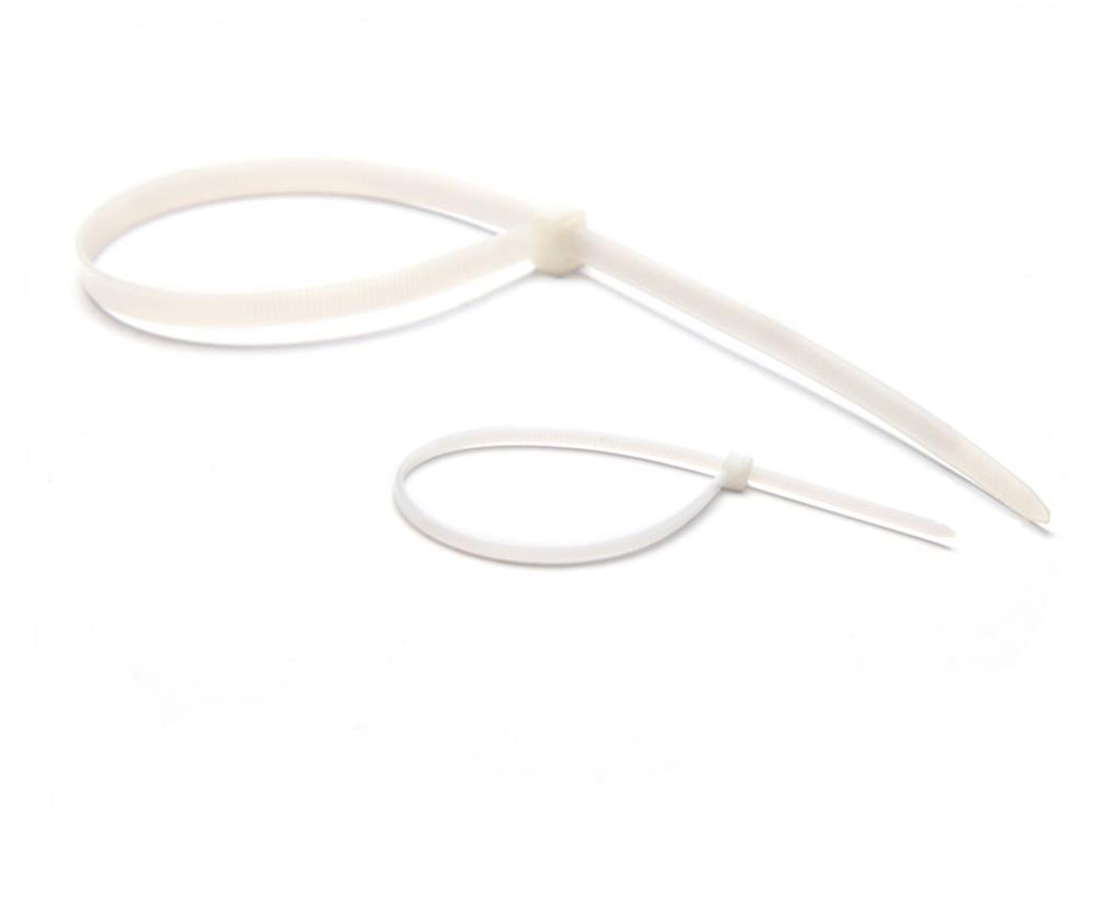 Entac Kabelbinder 2.5mmx200mm Hvid - Entac
