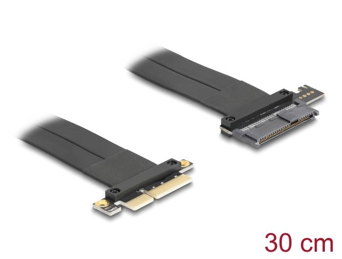 Delock Riserkort PCI Express 3.0 x4 Stik til U.2 SFF-8639 SSD Slot med