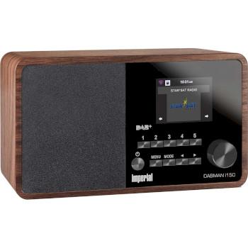 DABMAN i150 Kompakt Hybrid Radio DAB+ / FM / Internet Trælook - Imperial