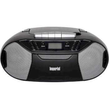 PBB 1 Kompakt bærbar boombox med CD-afspiller, kassettebåndoptager og FM-radio - Imperial